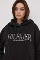 Tommy Hilfiger hanorac de bumbac negru WW0WW41042