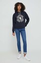 Tommy Hilfiger bluza WW0WW40577 granatowy SS24