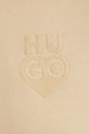 Bavlněná mikina HUGO 50515868 béžová