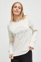 Dkny bluza aplikacja beżowy DP3T9561