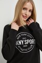 Dkny bluza aplikacja czarny DP3T9561