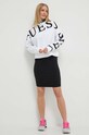 Guess pamut melegítőfelső GIULIA V4RQ18.KC5O0 fehér SS24