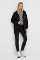 Guess bluza bawełniana ELEANORA V4RQ10.KC5O0 czarny SS24