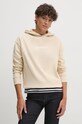 Bavlnená mikina Calvin Klein K20K205449 béžová AA00