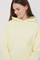 Bavlněná mikina Calvin Klein žlutá K20K205449