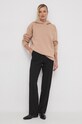 Mikina Calvin Klein K20K206964 béžová SS24