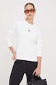 Tommy Jeans pamut melegítőfelső fehér DW0DW17325