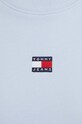 Бавовняна кофта Tommy Jeans DW0DW17325 блакитний