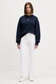 Tommy Jeans hanorac de bumbac DW0DW17325 bleumarin AW25