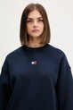 Tommy Jeans hanorac de bumbac bleumarin DW0DW17325