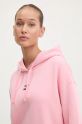 Tommy Jeans felpa in cotone rosa DW0DW17326