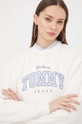 bež Pamučna dukserica Tommy Jeans