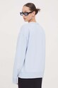 Ruházat Tommy Jeans pamut melegítőfelső DW0DW17339 kék