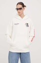 Tommy Jeans bluza bawełniana beżowy DW0DW17707