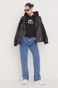 Tommy Jeans bluza bawełniana DW0DW17708 czarny SS24