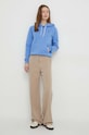 Polo Ralph Lauren bluza 211943007 niebieski SS25