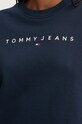 Tommy Jeans felső DW0DW17323 sötétkék