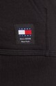 Bavlnená mikina Tommy Jeans DW0DW17329 čierna