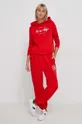 Βαμβακερή μπλούζα Tommy Hilfiger κόκκινο