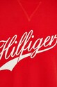 Tommy Hilfiger bluza bawełniana WW0WW41052 czerwony