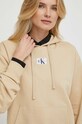 Calvin Klein Jeans bluza bawełniana beżowy J20J222539