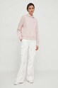 Mikina Calvin Klein Jeans J20J223227 ružová SS24