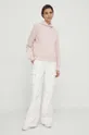 Pulover Calvin Klein Jeans roza