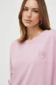 różowy Pinko bluza bawełniana