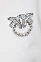 Pinko bluza bawełniana 102827.A1R8 beżowy