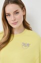 Pinko bluza bawełniana żółty 102827.A1R8