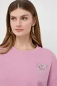 Pinko bluza bawełniana różowy 102827.A1R8