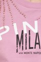 Pinko bluza bawełniana 102827.A1LU różowy