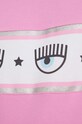 Chiara Ferragni bluza bawełniana LOGOMANIA 76CBIL01 różowy