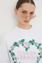 biały Chiara Ferragni bluza bawełniana ROSES