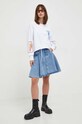 Iceberg bluza bawełniana E011.6300 biały SS24