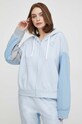 Dkny bluza lounge z kapturem niebieski YI10002