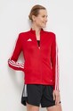 Тренувальна кофта adidas Performance Tiro 23 без капюшона червоний HS3512