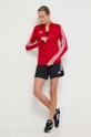 adidas Performance bluza treningowa Tiro 23 czerwony