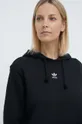 črna Bombažen pulover adidas Originals