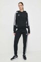 adidas Performance edzős pulóver Tiro24 IJ5607 fekete SS24