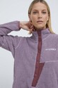 Sportovní mikina adidas TERREX Xploric bez kapuce fialová IN0015