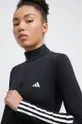 fekete adidas Performance edzős pulóver Hyperglam