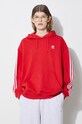 adidas Originals bluza 3-Stripes Hoodie OS czerwony IN8397