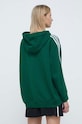 Odzież adidas Originals bluza 3-Stripes Hoodie OS IN8400 zielony