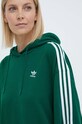 adidas Originals bluza 3-Stripes Hoodie OS zielony IN8400