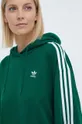 zöld adidas Originals felső 3-Stripes Hoodie OS