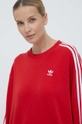 червоний Кофта adidas Originals 3-Stripes Crew OS