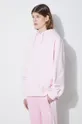 roz adidas Originals bluză Adicolor Essentials Boyfriend Hoodie