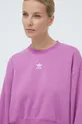 roza Dukserica adidas Originals Adicolor Essentials Crew Sweatshirt