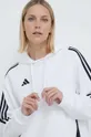 bela Pulover od trenirke adidas Performance Tiro24 Ženski